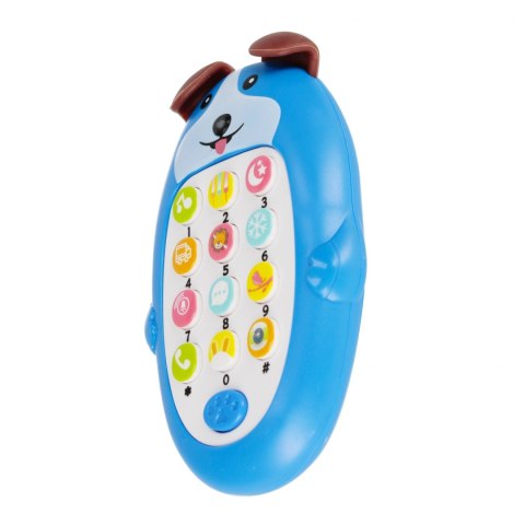 Zabawka dla dzieci Telefon Piesek 14cm mix MEGA CREATIVE 545214