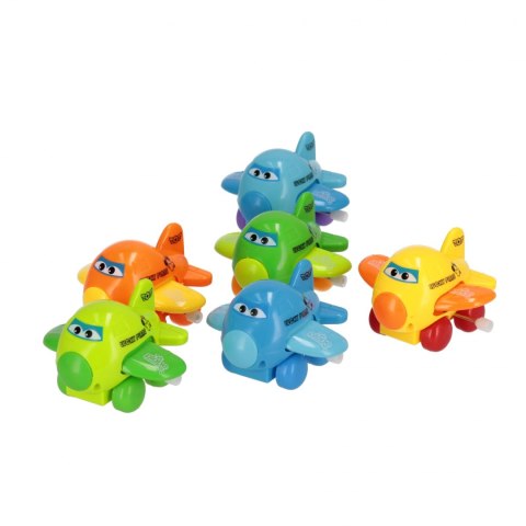 Zabawka nakręcana Samolocik 8cm mix MEGA CREATIVE 545324