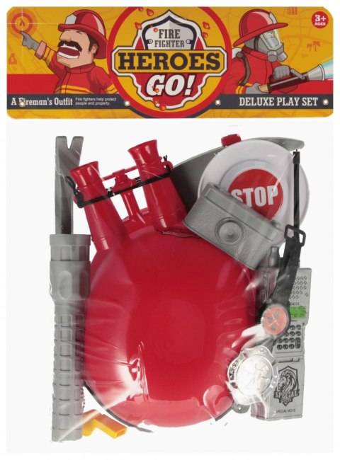 Zestaw strażacki kask MEGA CREATIVE 545718