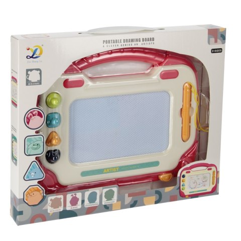 Znikopis magnetyczny kolorowy z akcesoriami MEGA CREATIVE 545241