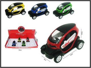 Auto 12cm ze światłem i dźwiękiem 4 kolory