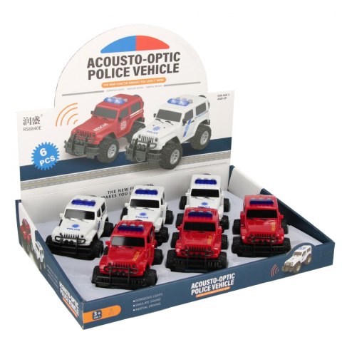 Auto terenowe 16cm mix MEGA CREATIVE 549670