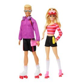 BRB BARBIE I KEN NA WROTKACH ZESTAW HXK90 WB4