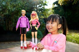 BRB BARBIE I KEN NA WROTKACH ZESTAW HXK90 WB4