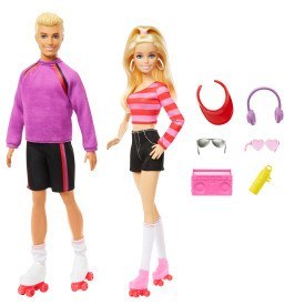 BRB BARBIE I KEN NA WROTKACH ZESTAW HXK90 WB4