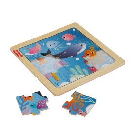 FP WOOD PUZZLE KOLEKCJA UKLADANEK MIX WZOROW HXV15 FOL20