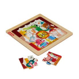 FP WOOD PUZZLE KOLEKCJA UKLADANEK MIX WZOROW HXV15 FOL20