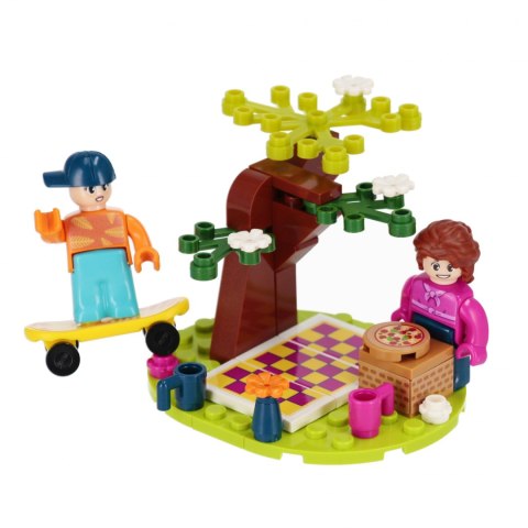 Klocki konstrukcyjne 45 elementów Girl Piknik alleBLOX 547907