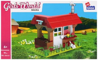 Klocki konstrukcyjne 91 elementów Girl Dom alleBLOX 547908