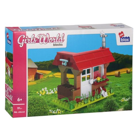 Klocki konstrukcyjne 91 elementów Girl Dom alleBLOX 547908