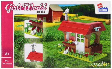 Klocki konstrukcyjne 91 elementów Girl Dom alleBLOX 547908