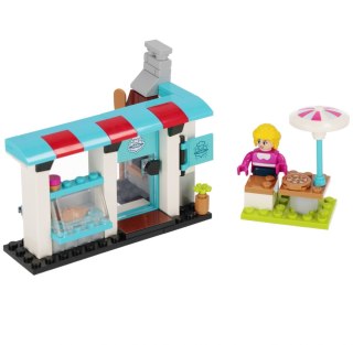 Klocki konstrukcyjne 99 elementów Girl Cukiernia alleBLOX 547905