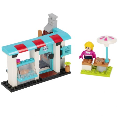 Klocki konstrukcyjne 99 elementów Girl Cukiernia alleBLOX 547905