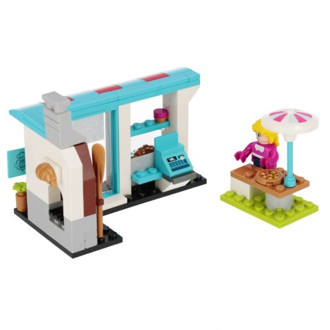 Klocki konstrukcyjne 99 elementów Girl Cukiernia alleBLOX 547905