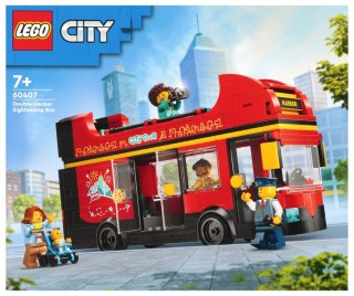 Klocki konstrukcyjne LEGO City Autokar czerwony LEGO 60407