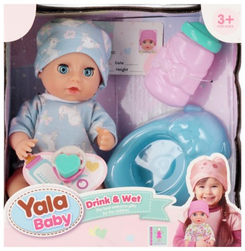 Lalka Bobas 20cm Yala Baby z akcesoriami MEGA CREATIVE 549571