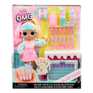 Lalka Lol Surprise z akcesoriami Omg Sweet Nails Candy MGA 503781EUC
