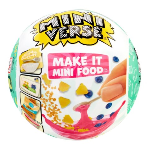 Miniverse Make It Mini Food z akcesoriami kula MGA 505396EUC