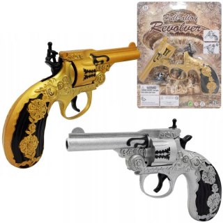 Pistolet na spłonki metalowy 19x24 cm