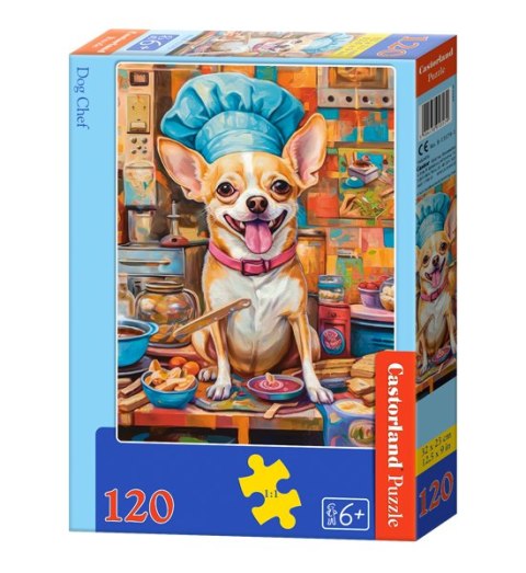 Puzzle 120 el. Dog Chef CASTORLAND B-13579