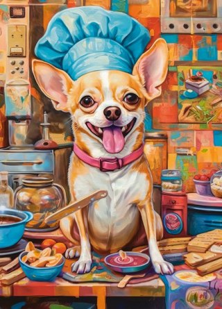 Puzzle 120 el. Dog Chef CASTORLAND B-13579