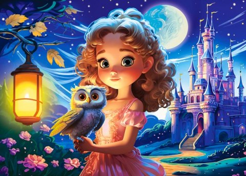 Puzzle 120 el. Princess with Owl CASTORLAND B-13593