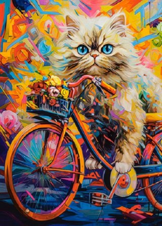 Puzzle 180 el. Kitten s Floral Ride CASTORLAND B-018529