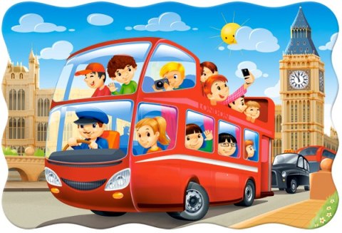 Puzzle 20 el. Maxi London Bus CASTORLAND C-02443
