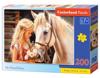 Puzzle 200 My Friend Horse CASTORLAND B-222315