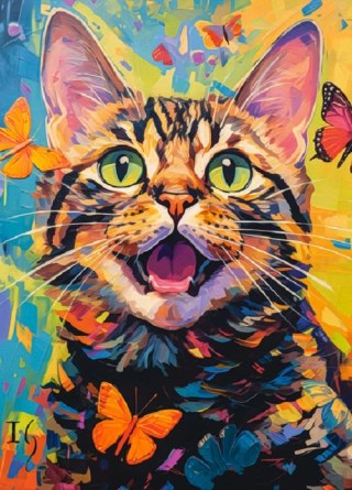 Puzzle 260 el. Happy Cat CASTORLAND B-27637