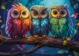 Puzzle 260 el. Three Little Owls CASTORLAND B-27651