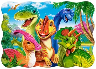 Puzzle 30 el. Dinosaurs Selfie CASTORLAND B-03808