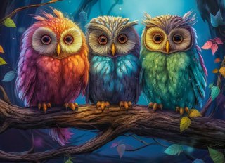 Puzzle 300 Three Little Owls CASTORLAND B-030545