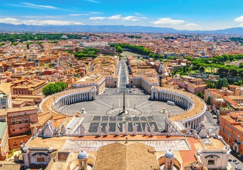 Puzzle 500 el. View from the Vatican CASTORLAND B-53964