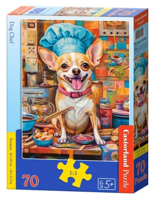 Puzzle 70 el. Dog Chef CASTORLAND B-070206