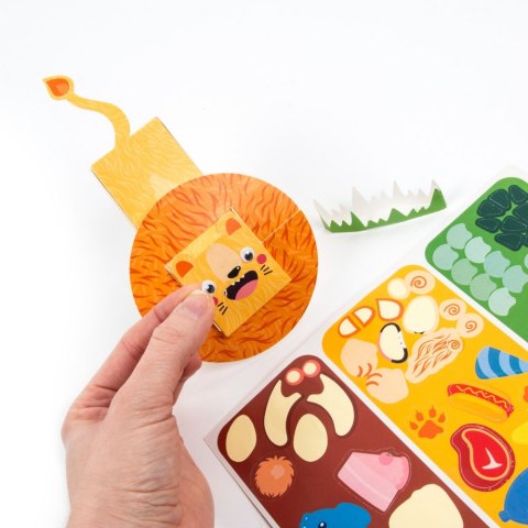 ZEST KREAT FIGURKI 3D ZOO NAKLEJ 180X260 KIDEA