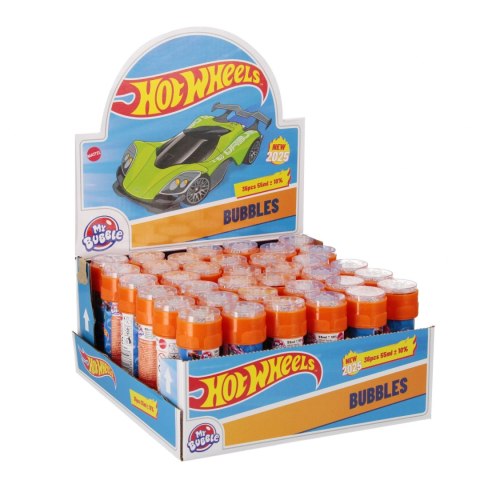 Bańki mydlane Hot Wheels 55 ml MY BUBBLE 552711