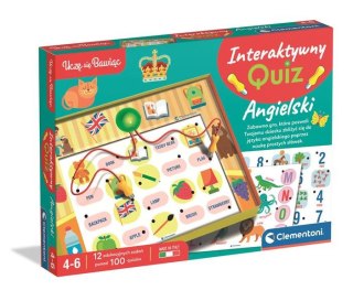 Clementoni Gra edukacyjna Quiz angielski 50943