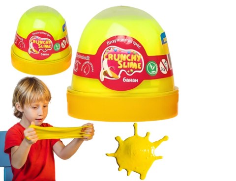 Glutek Slime Crunchy Masa Plastyczna Elastyczna Rozciągliwa Wyrazisty Zapach