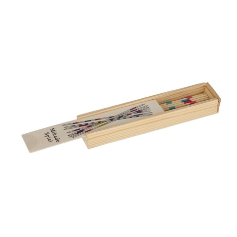 Gra Bierki drewniane Wood etui MEGA CREATIVE 552122