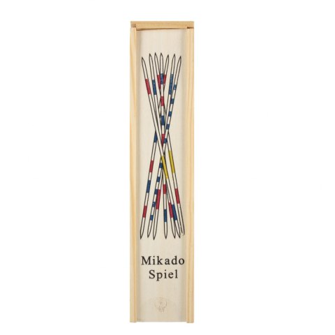 Gra Bierki drewniane Wood etui MEGA CREATIVE 552122