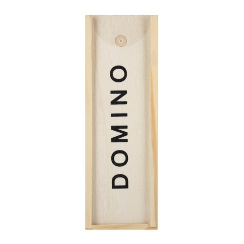 Gra Domino drewniane 28szt Wood MEGA CREATIVE 552119