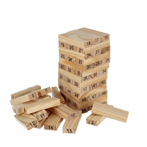 Gra Wieża drewniana Wood Cyfry MEGA CREATIVE 552115