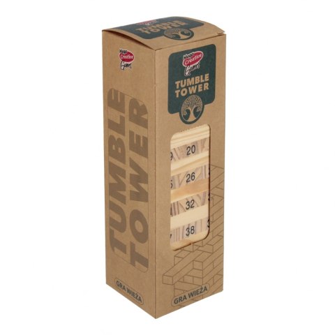 Gra Wieża drewniana Wood Cyfry MEGA CREATIVE 552115