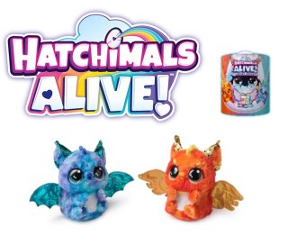 HATCHIMALS ALIVE SMOKI JAJO MAGIC 6069282