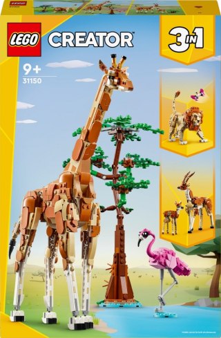 Klocki konstrukcyjne LEGO Creator zwierzęta z safari LEGO 31150