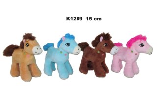 PLUSZAK KON 15CM STOJACY Z MOTYLKIEM SA