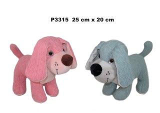 PLUSZAK PIES 25CM STOJACY SA