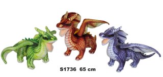 PLUSZAK SMOK 65CM KOL SA