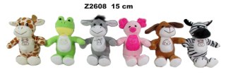 PLUSZAK ZWIERZ 15CM MIX Z2608 SA